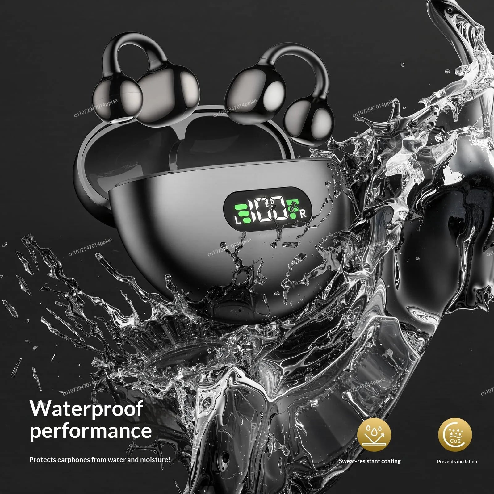 Écouteurs Bluetooth sans Fil Oreillette Clip-on – Autonomie