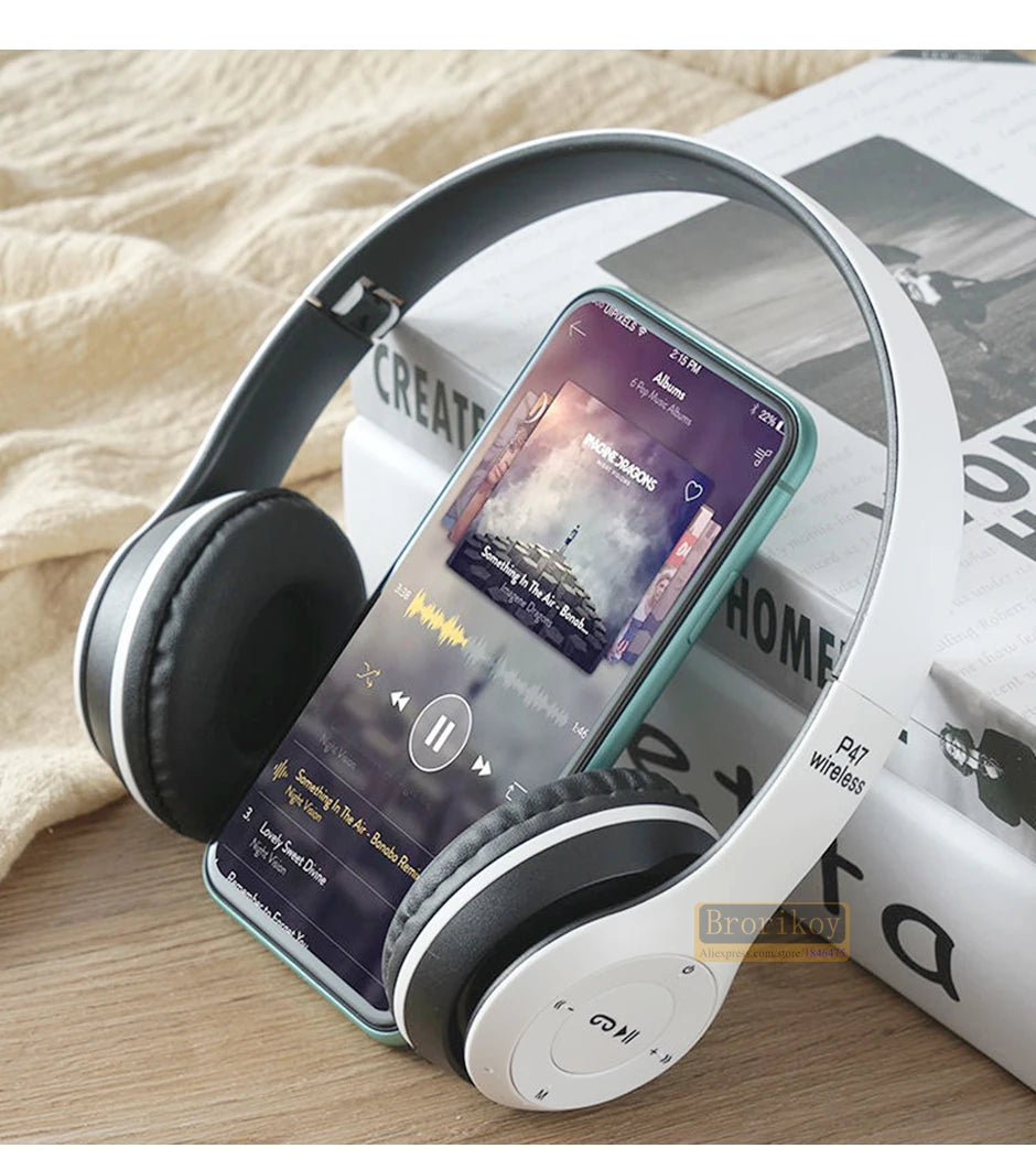 Casque Bluetooth Brorikoy