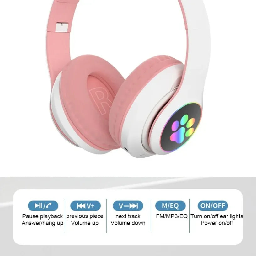 Casque Bluetooth VIKEFON – LED