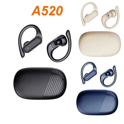 Écouteurs Bluetooth A520 BMAD – Sport 5.3 HiFi avec Crochets d'Oreille